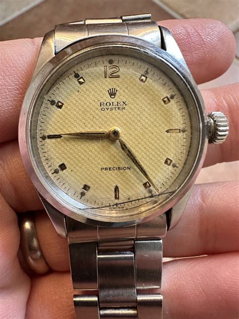 rolex oyster identification